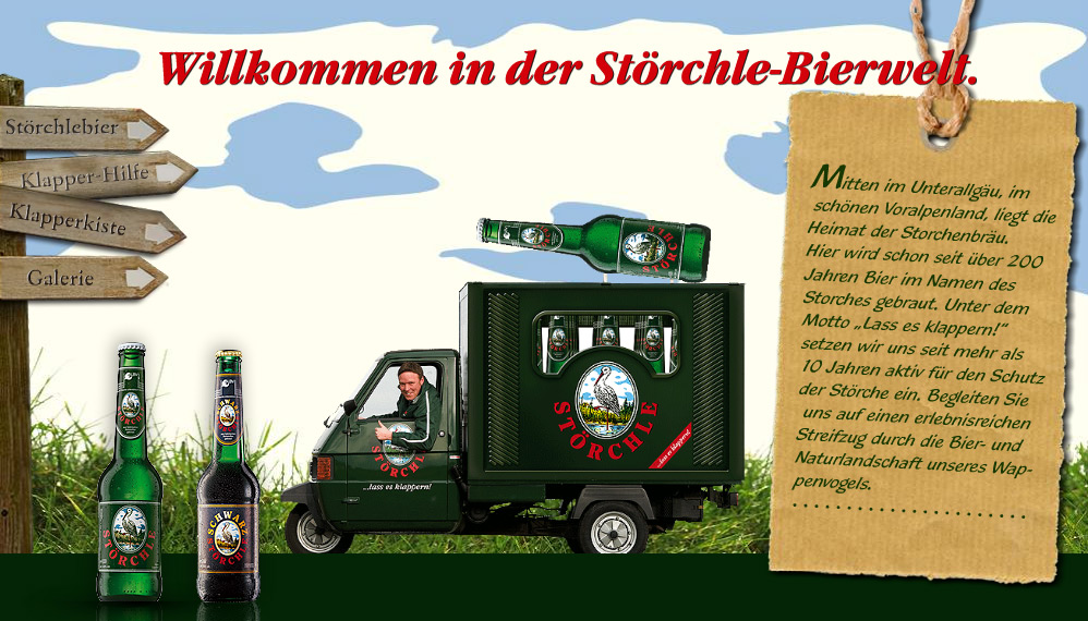 Willkommen in der Störchle-Bierwelt
