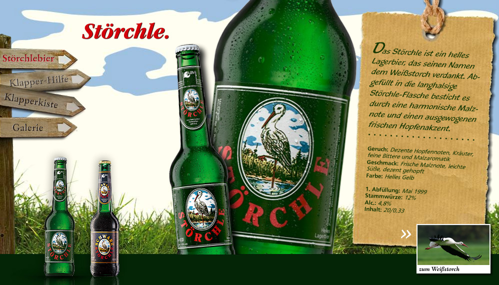 Störchle Bier